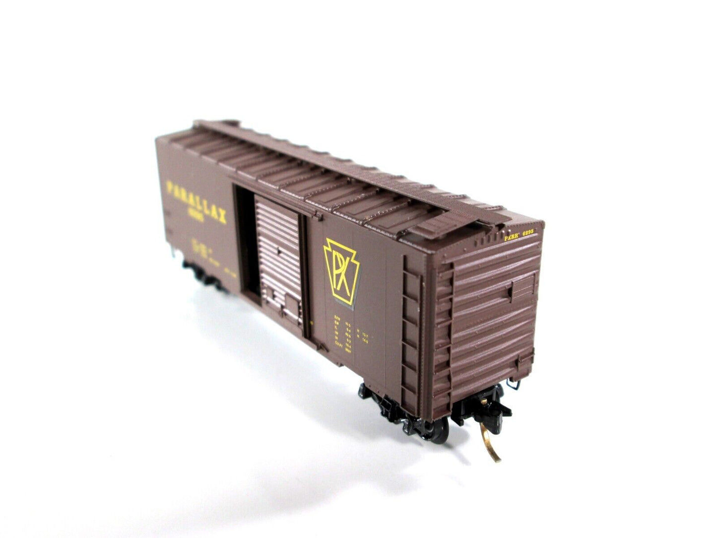N Scale ***PARALLAX*** Railroad 40' Box Car, PX 6295 -- Micro Trains Special Run