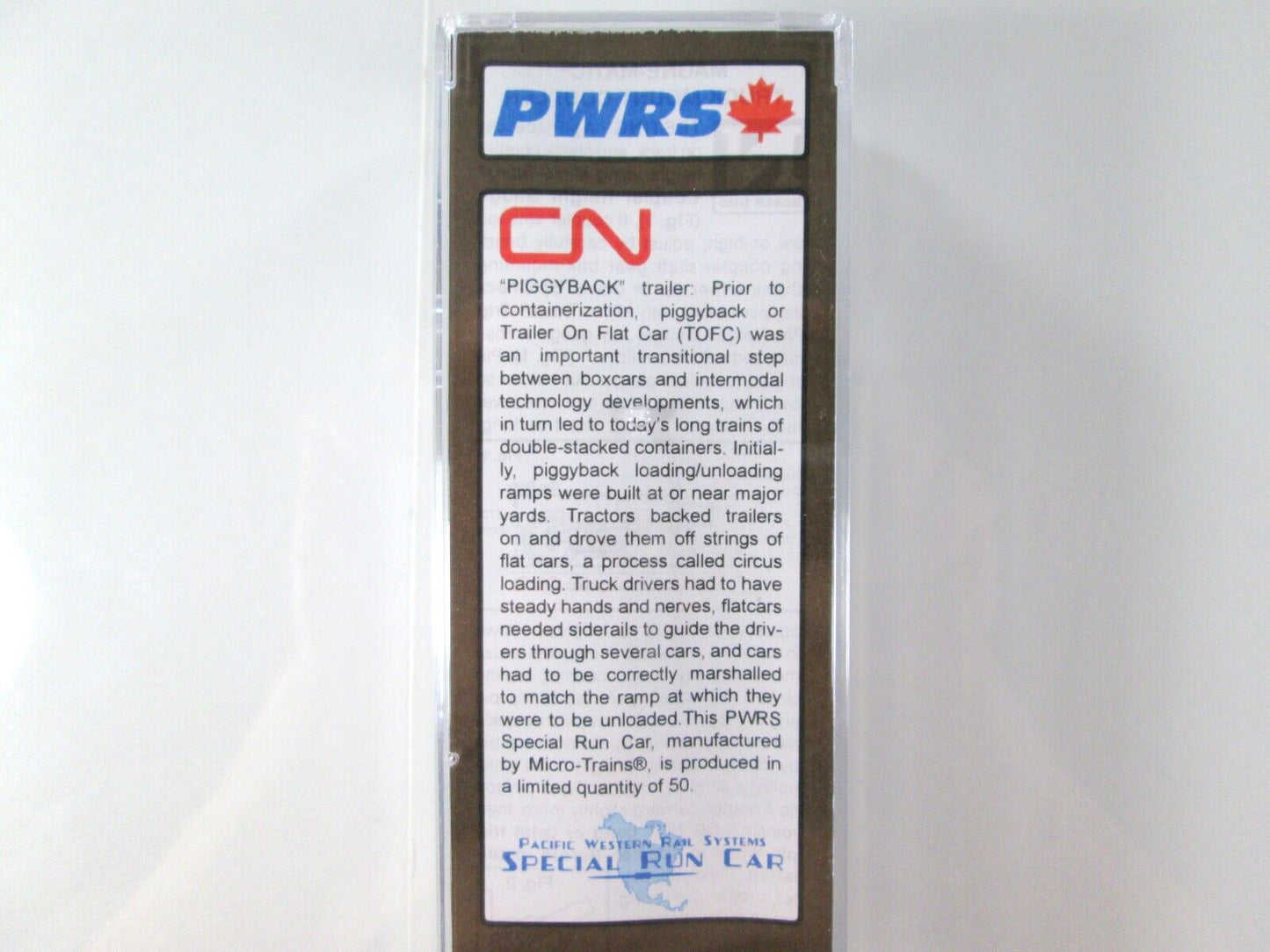 N Scale **CANADIAN NATIONAL** TOFC 3-Pack Set - Micro Trains, PWRS Special *RARE