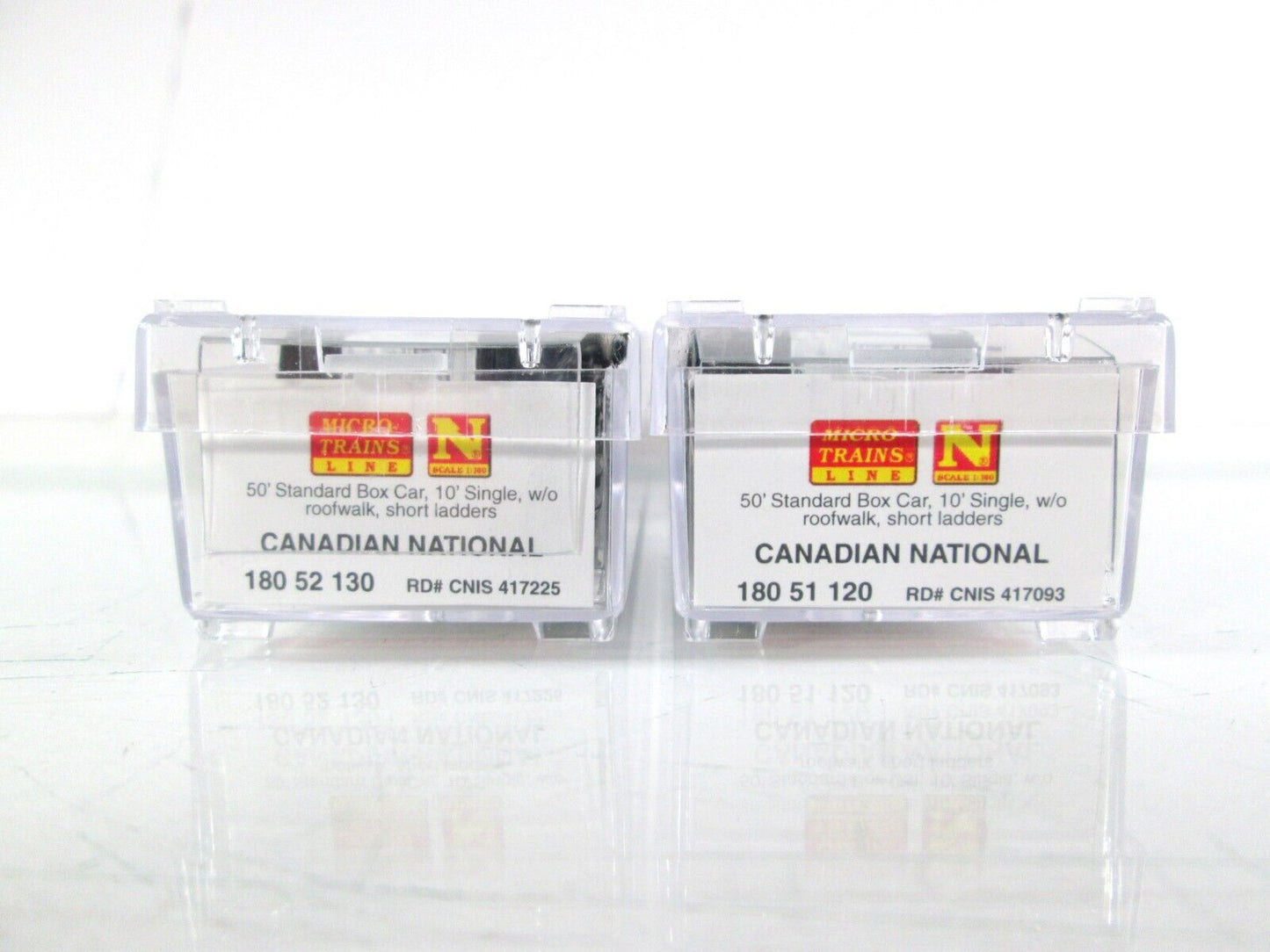 N Scale **CANADIAN NATIONAL** EXPO '86 Box Car 2-Set -Micro Trains Special *RARE