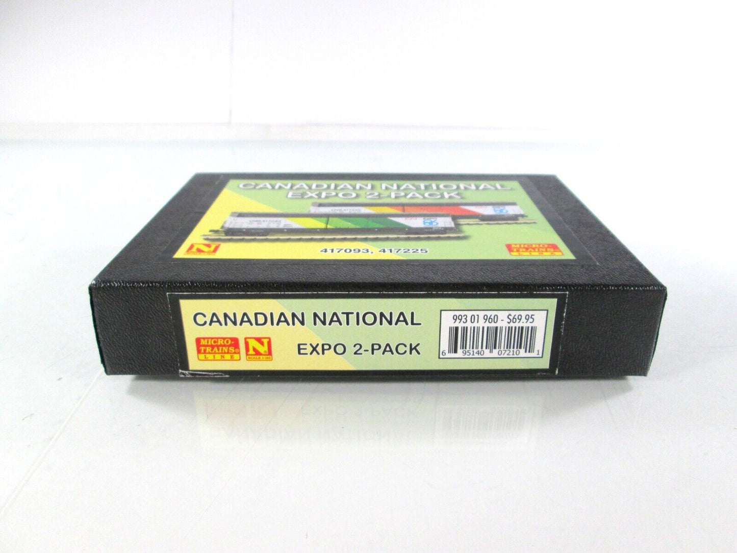 N Scale **CANADIAN NATIONAL** EXPO '86 Box Car 2-Set -Micro Trains Special *RARE