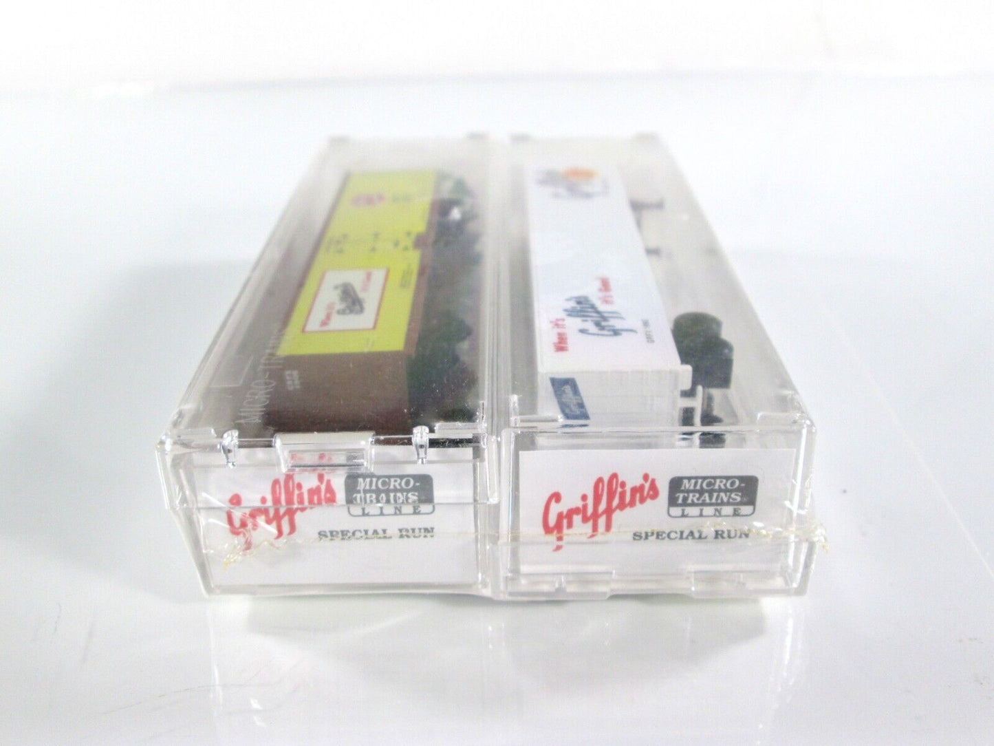 N Scale **GRIFFIN'S** Reefer and Trailer Set -- Micro Trains Limited Special Run