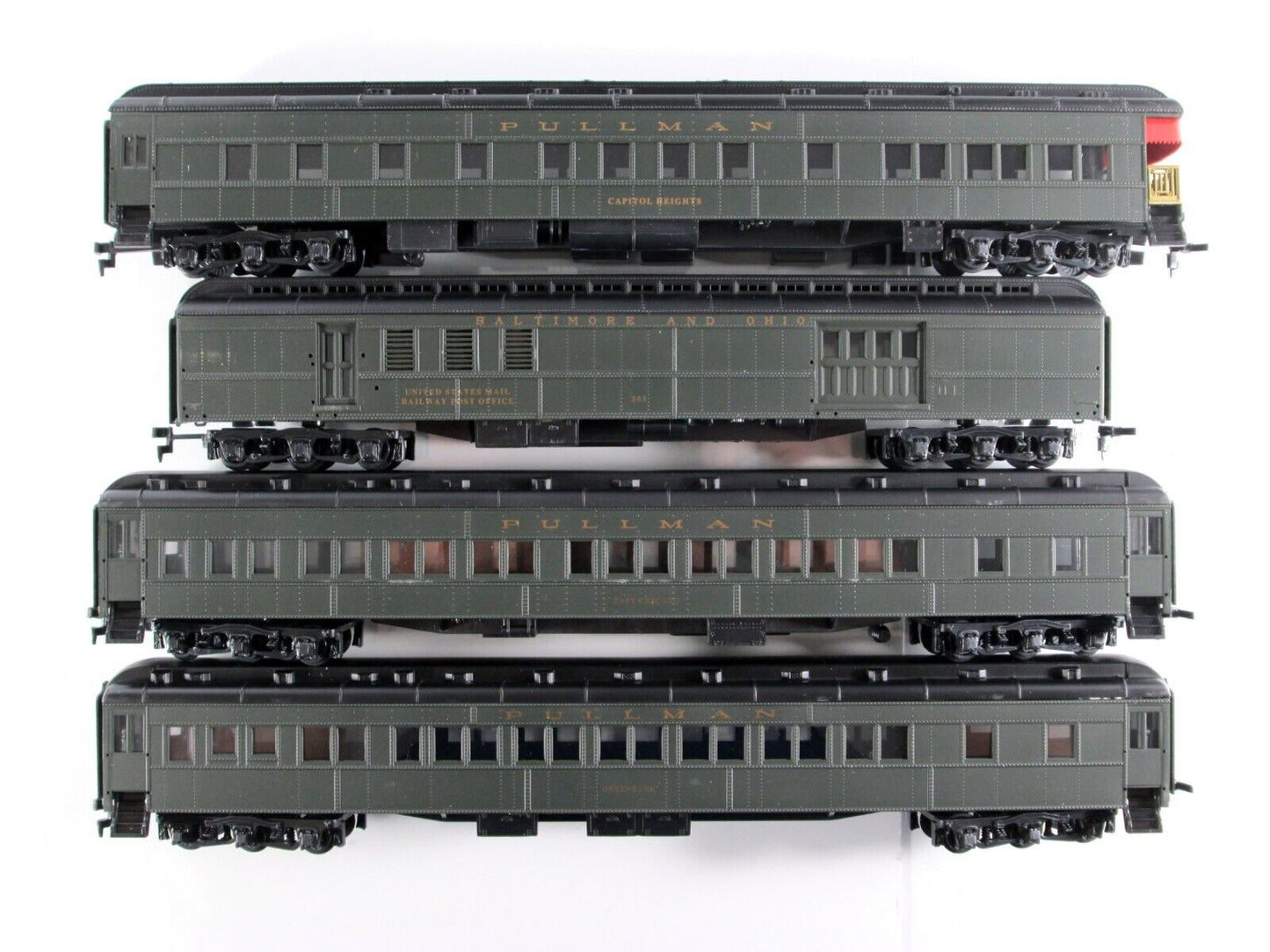 HO Scale BALTIMORE OHIO **CAPITOL LIMITED** Passenger Car 8-Pack Set - IHC 49048