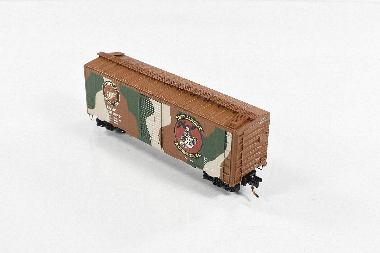 N Scale **USMC 15th Expeditionary Unit** 40' Box Car - #07011987 - DELUXE 240241