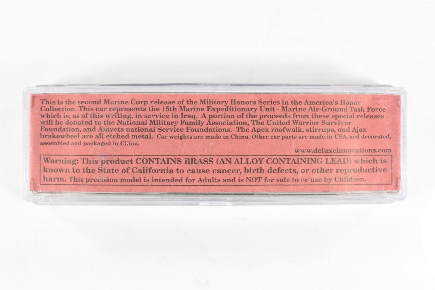 N Scale **USMC 15th Expeditionary Unit** 40' Box Car - #07011987 - DELUXE 240241