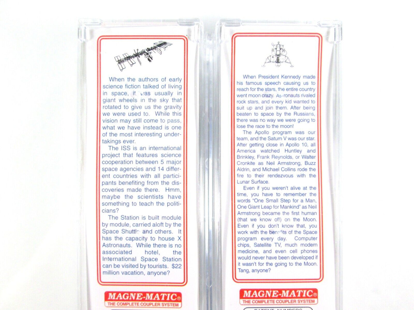 N Scale ***NASA*** 50-Years Space Center Trailer 4-Pack - Micro Trains Special