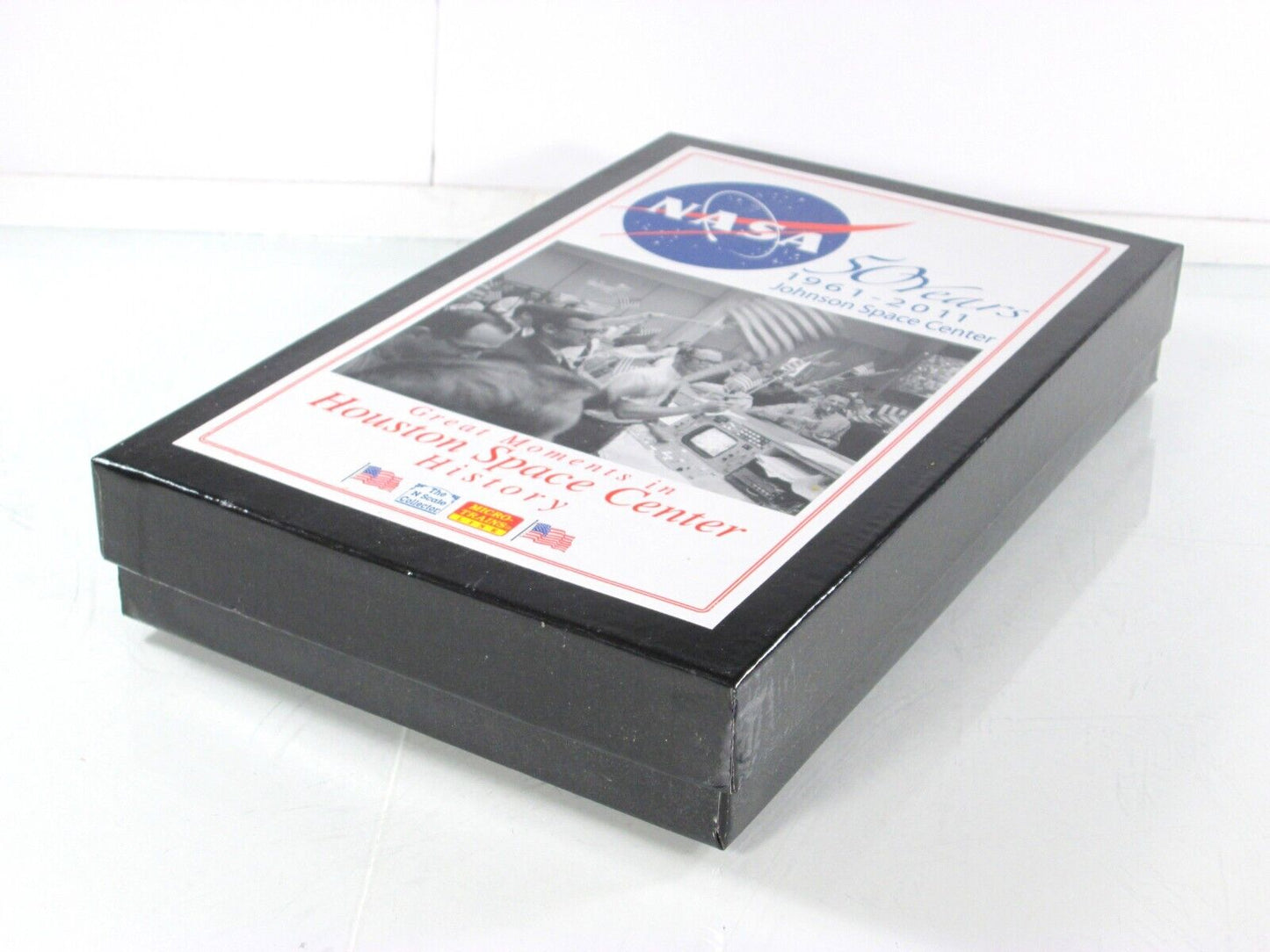 N Scale ***NASA*** 50-Years Space Center Trailer 4-Pack - Micro Trains Special