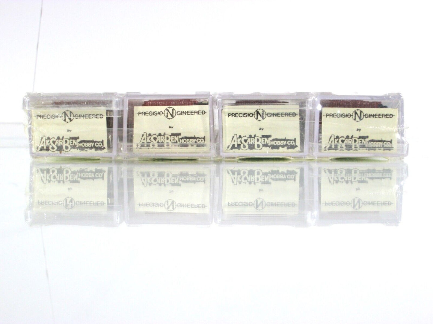 N Scale ***PENNSYLVANIA*** Box Car 4-Pack - Atlas, AK-SAR-BEN Special Run **RARE