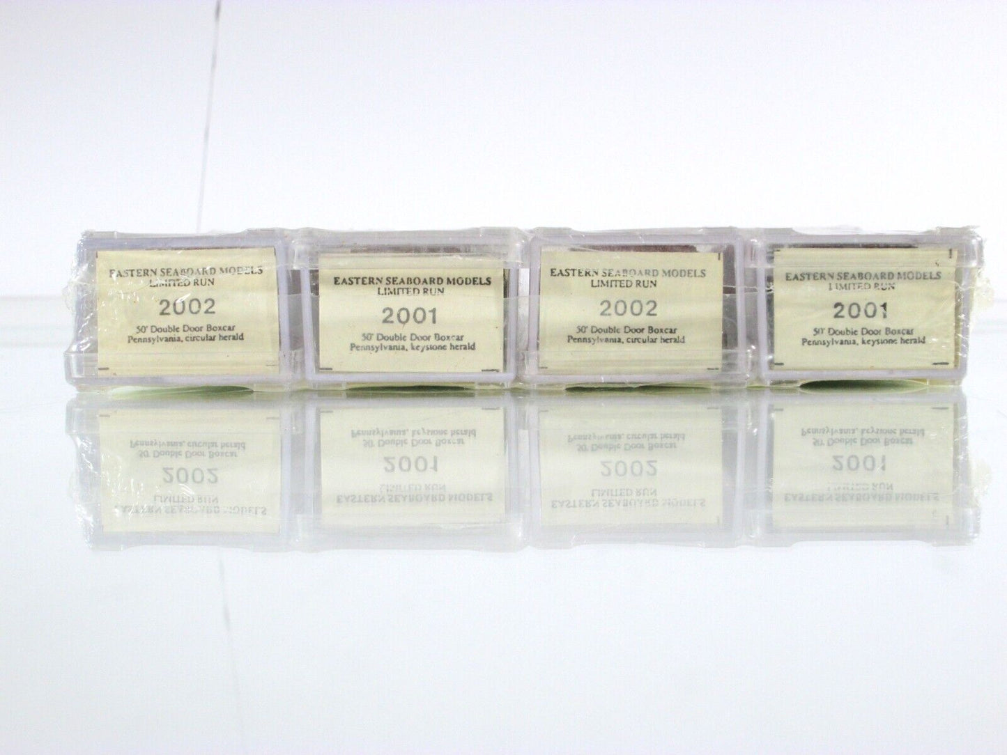 N Scale ***PENNSYLVANIA*** Box Car 4-Pack - Atlas, AK-SAR-BEN Special Run **RARE
