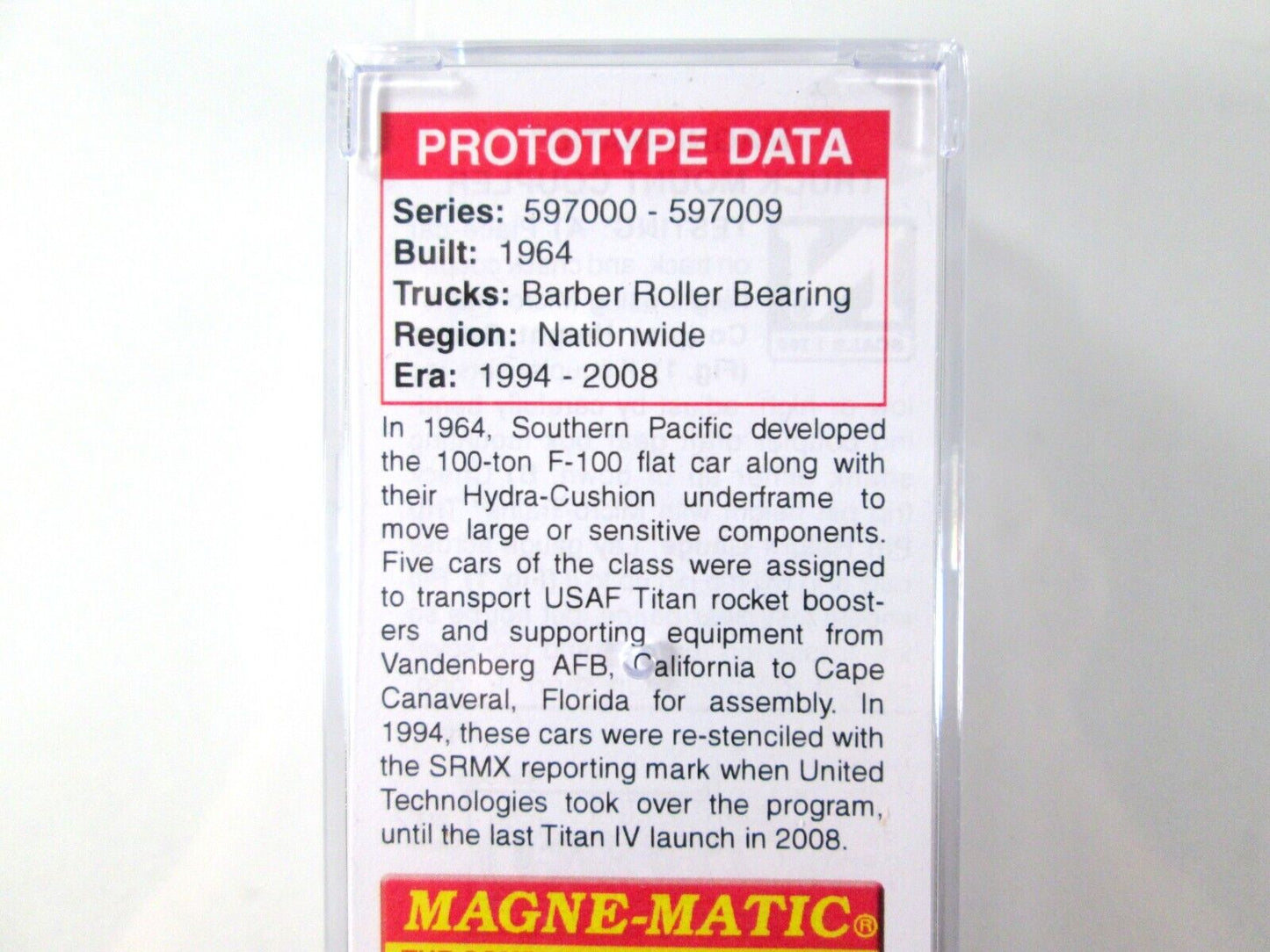 N Scale **TITAN ROCKET BOOSTER** Weathered Flat Car 3-Set -Micro Trains 99301680