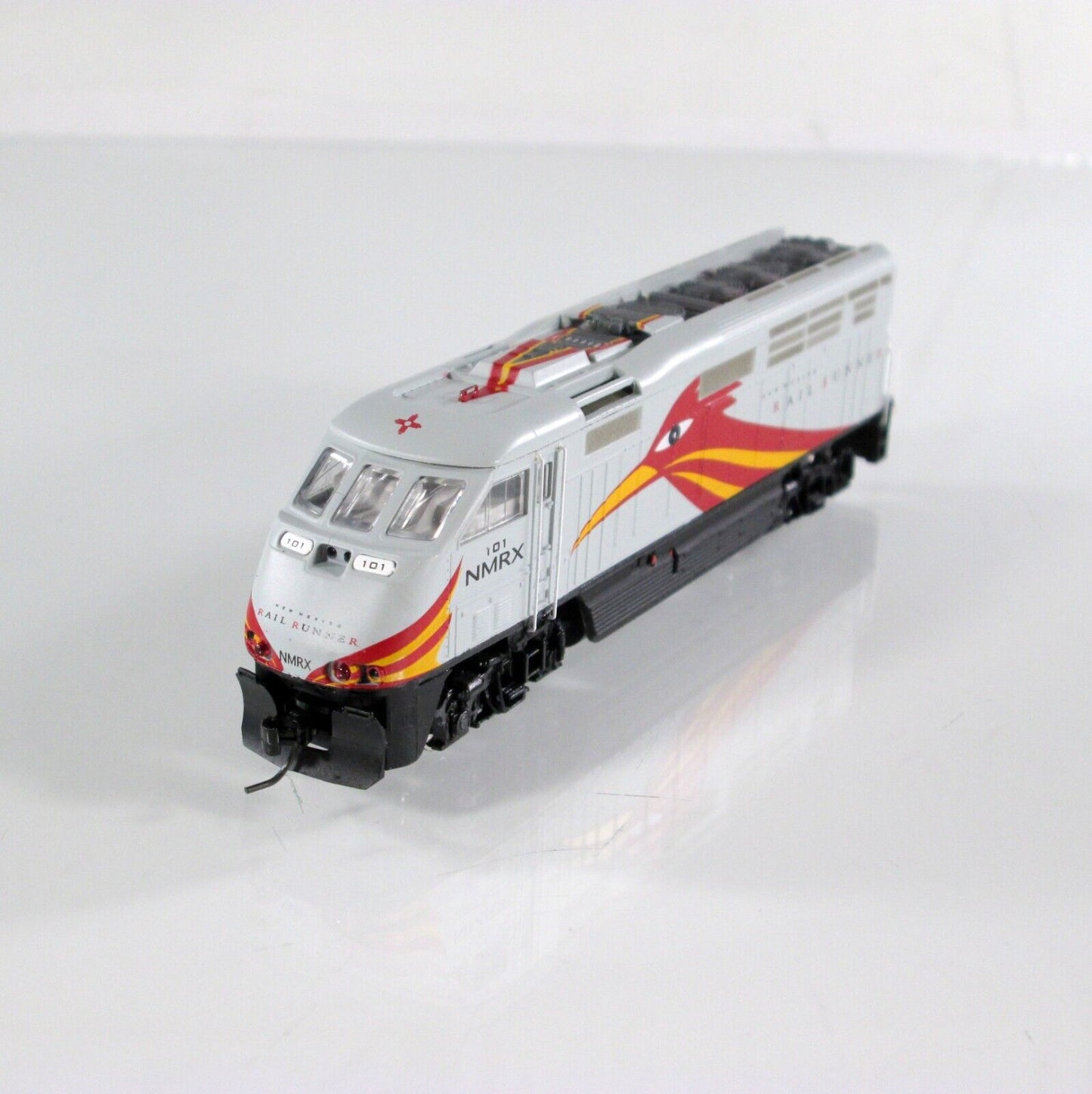 N Scale *NEW MEXICO RAIL RUNNER* F59PHI Locomotive 101 -Athearn 23707, DCC Ready