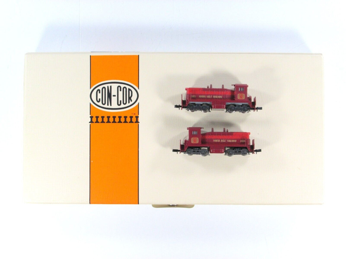 N Scale ***NMRA 50th Anniversary*** SW 1500 Switcher Set #1985 - Con-Cor ***RARE