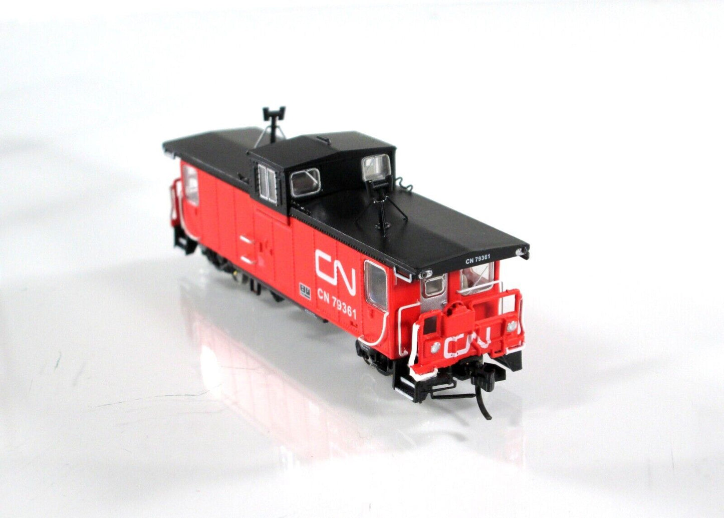 N Scale *Canadian National POINT ST CHARLES* Lighted Caboose #79361 -Rapido 2001
