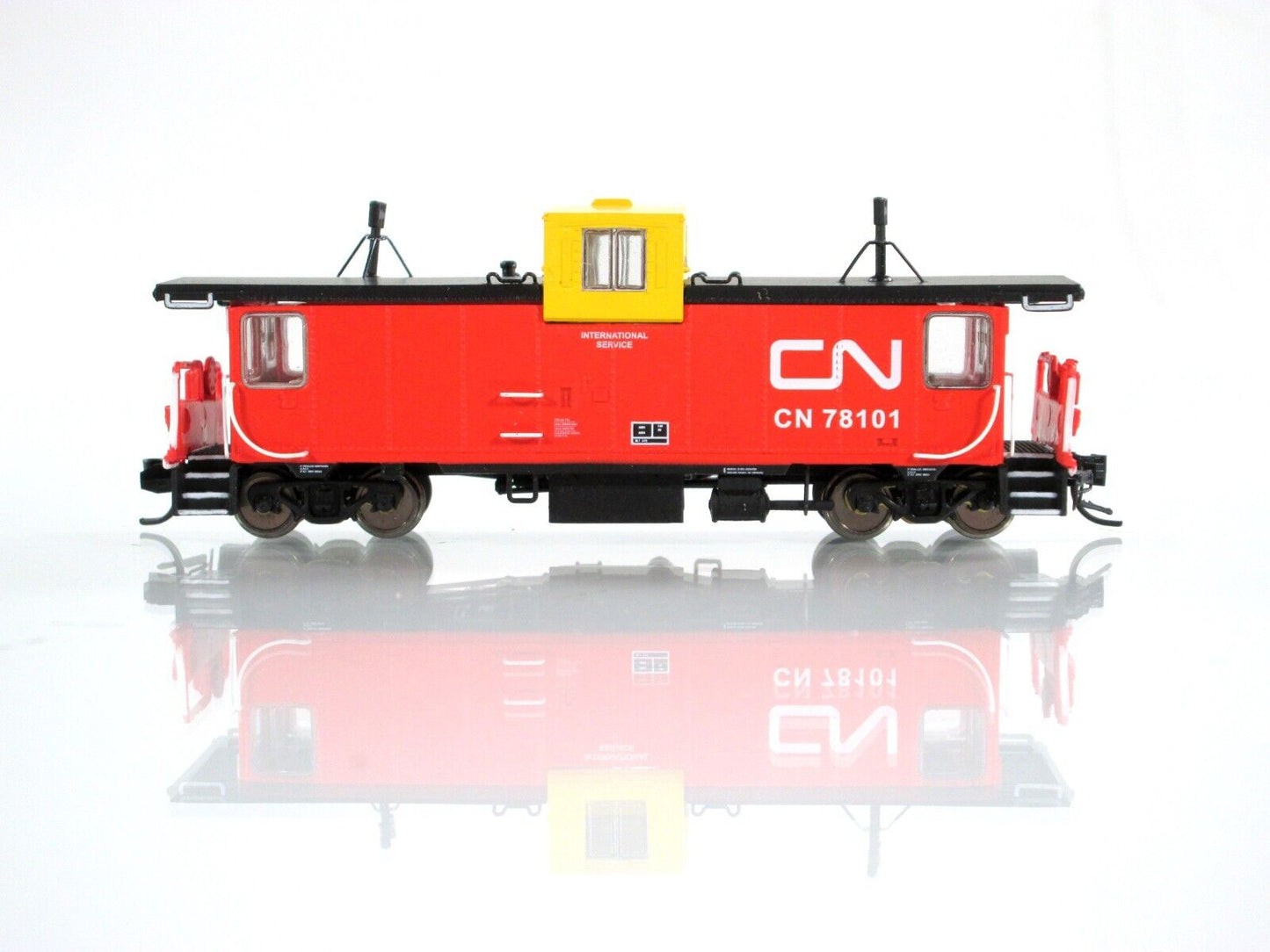N Scale *Canadian National POINT ST CHARLES* Lighted Caboose #78101 -Rapido 2020