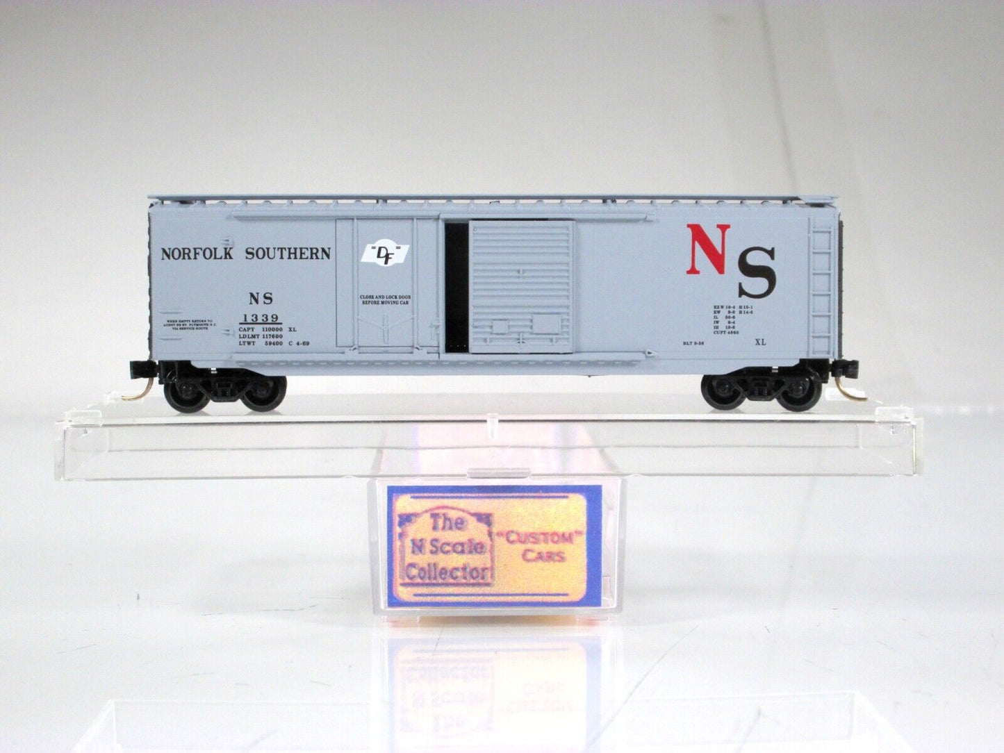 N Scale **NORFOLK SOUTHERN** LANCASTER Graffiti Box Car - Micro Trains NSC *RARE