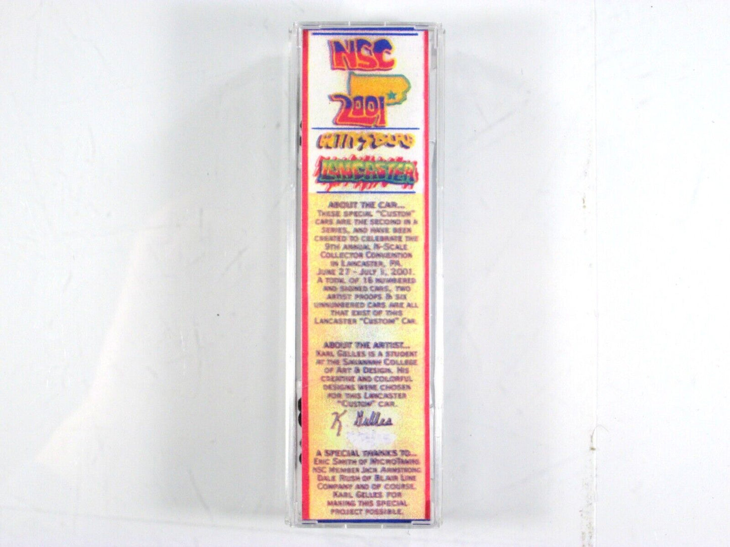 N Scale **NORFOLK SOUTHERN** LANCASTER Graffiti Box Car - Micro Trains NSC *RARE