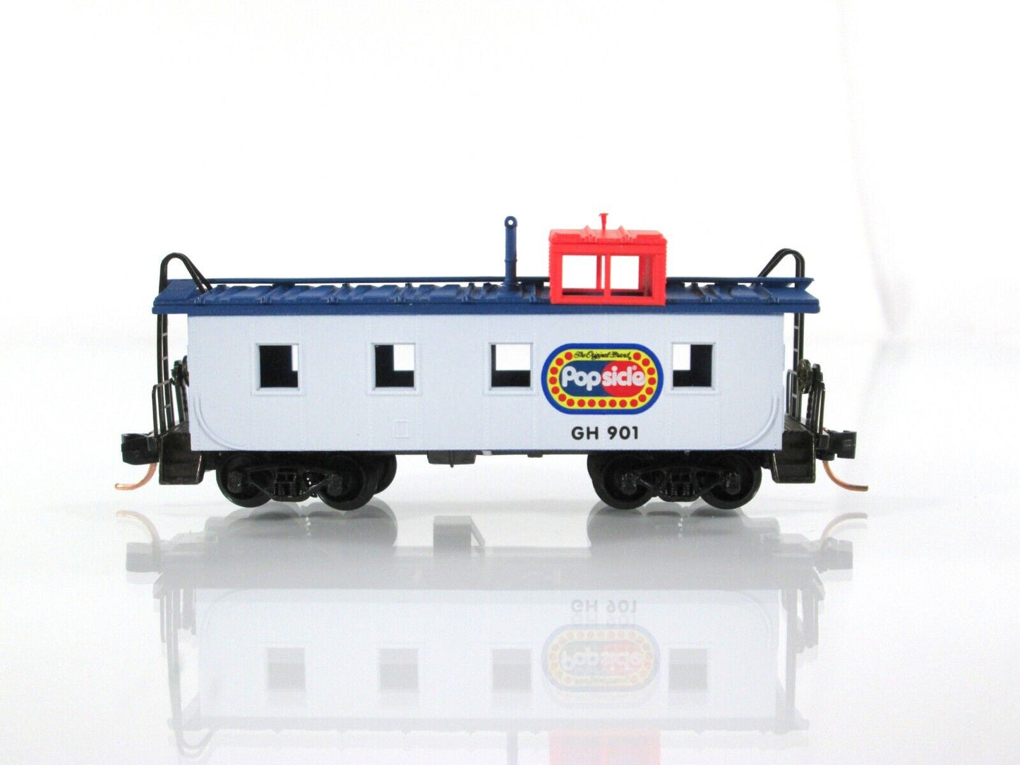N Scale **POPSICLE** 36' Riveted Steel Cupola Caboose #901 - Micro Trains 100130
