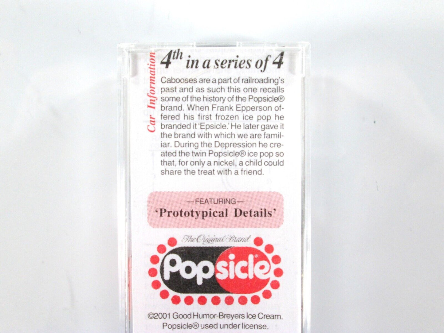 N Scale **POPSICLE** 36' Riveted Steel Cupola Caboose #901 - Micro Trains 100130