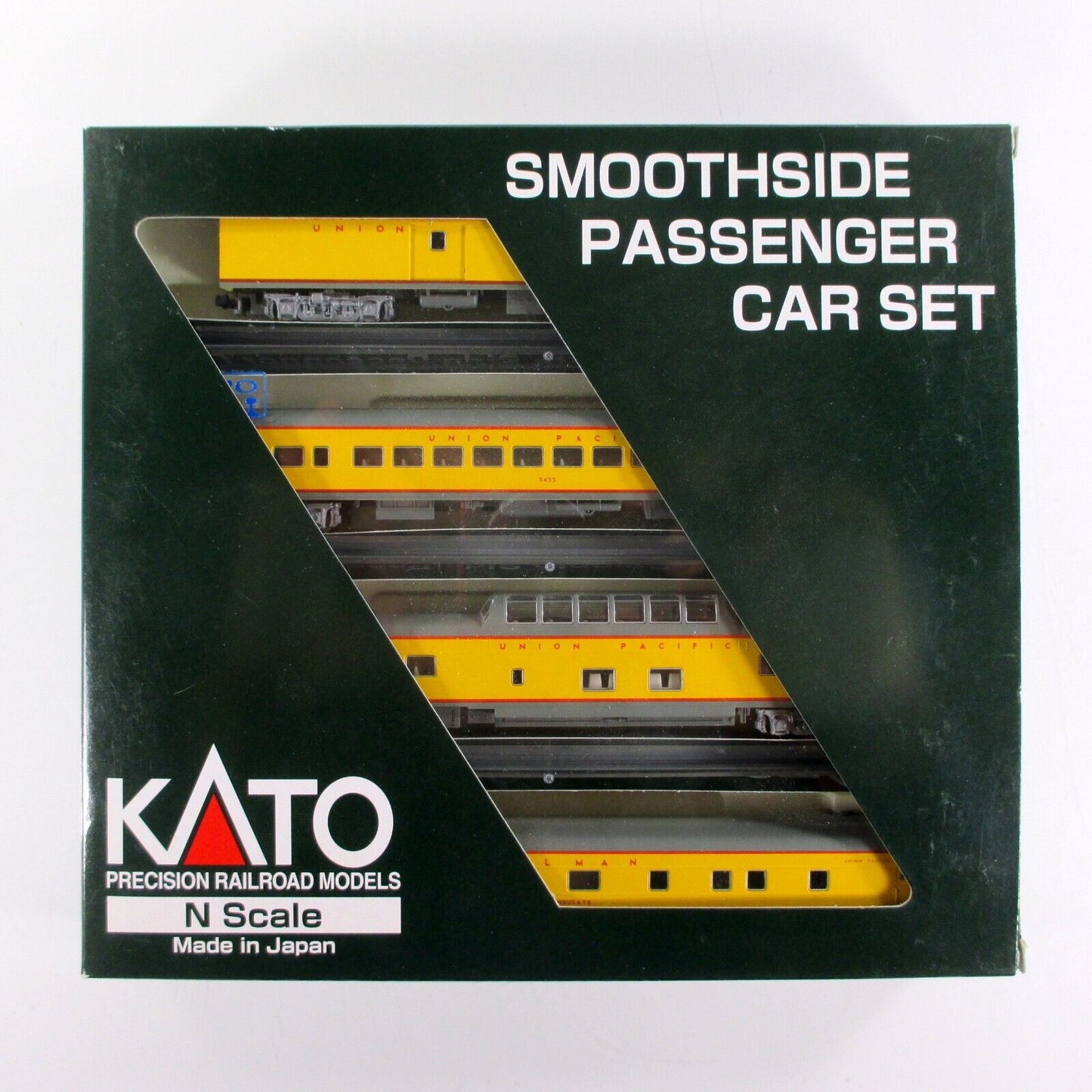 N Scale **UNION PACIFIC** Smoothside Passenger Car 4-Pack Set B -- Kato 106-1101