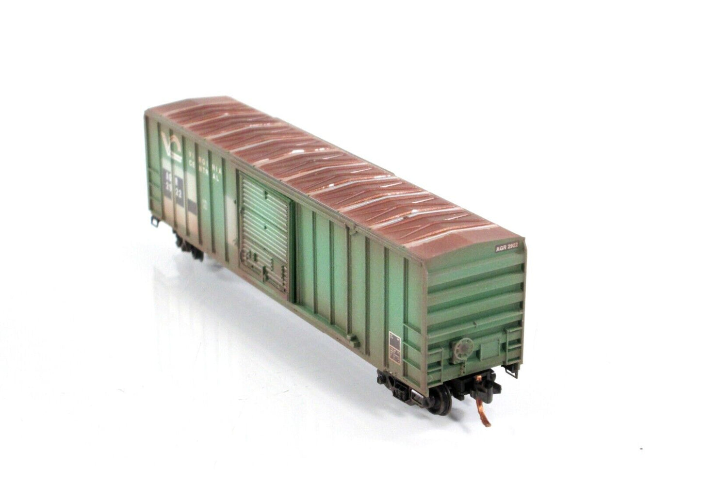 N Scale **ALABAMA & GULF COAST / VC** Weathered Box Car -- Micro Trains 02544850
