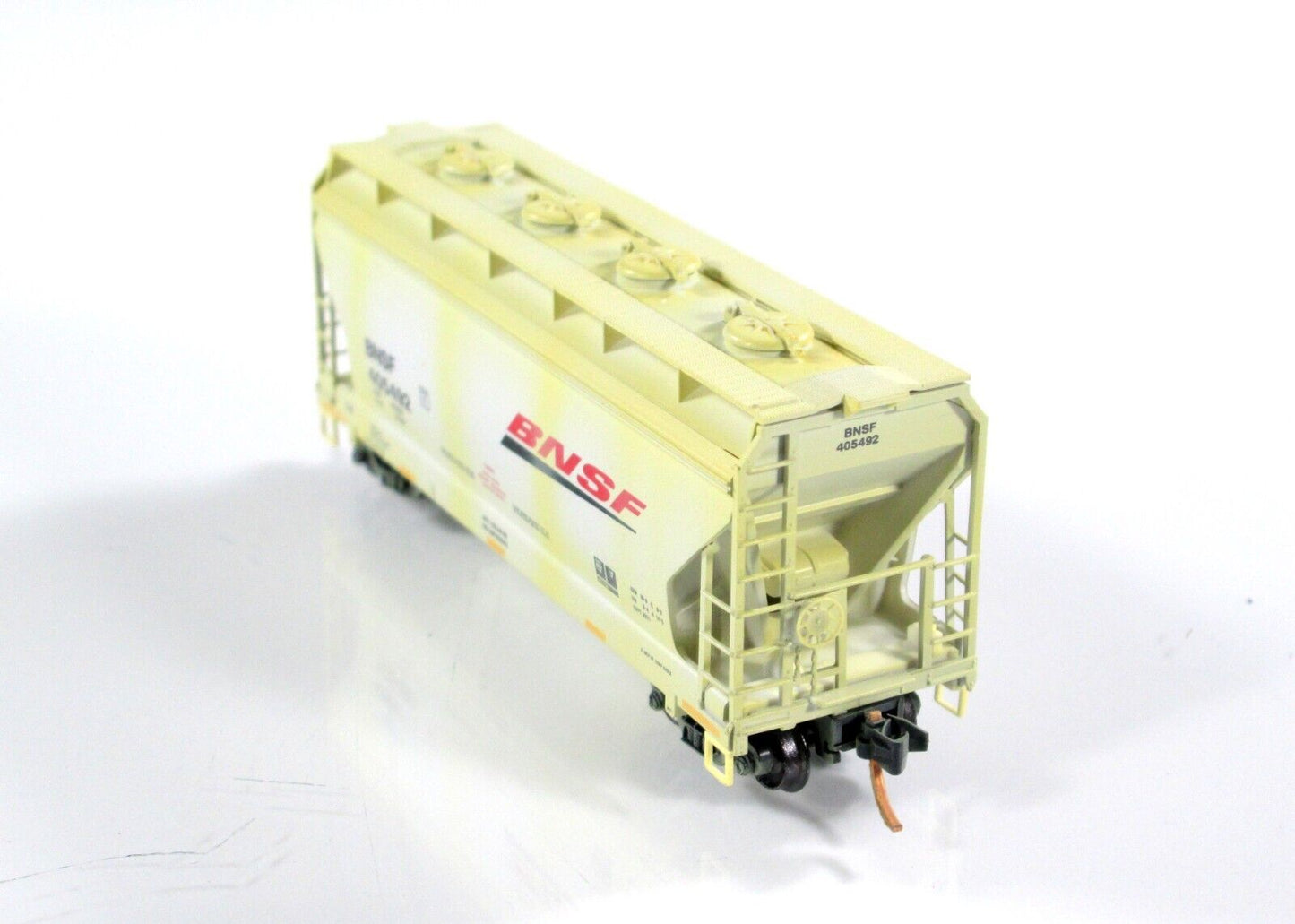 N Scale **BNSF** Weathered & Graffiti ACF Hopper #405492 - Micro Trains 09244280