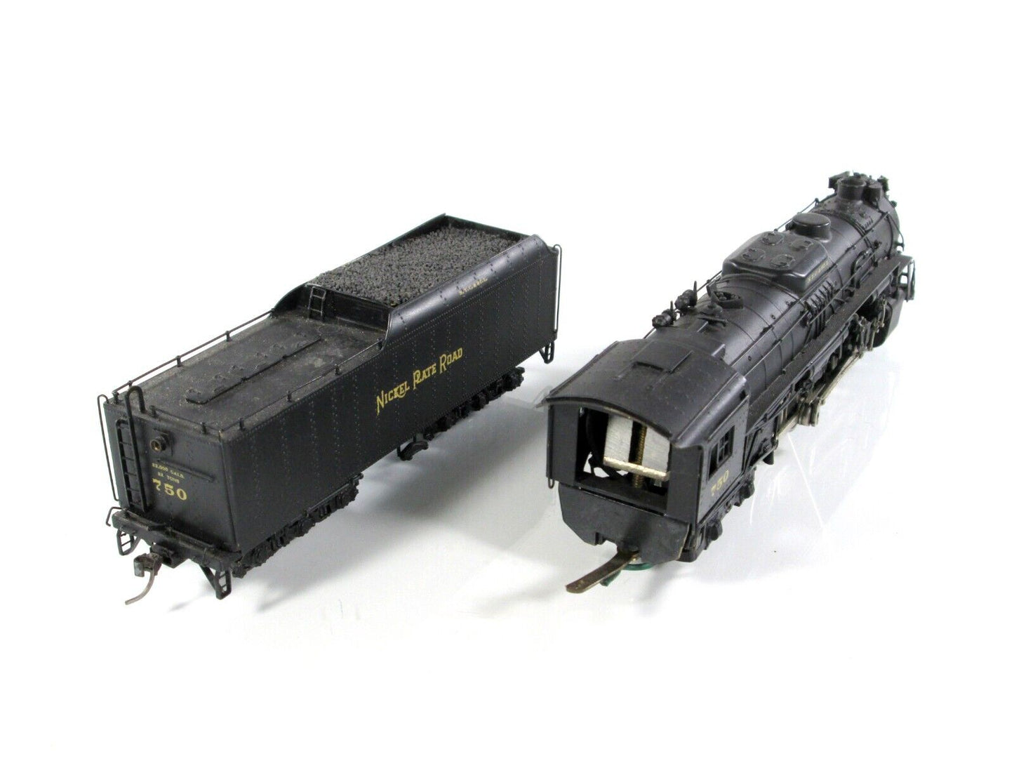HO Scale BRASS Nickel Plate Road 2-8-4 Steam Locomotive, NKP 750 - United Models
