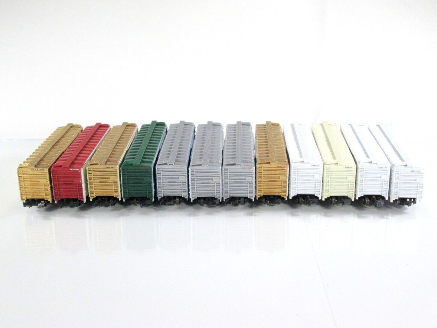 N Scale 12 DAYS OF CHRISTMAS 50' Box Car Complete Set -- Con-Cor ****VERY RARE**