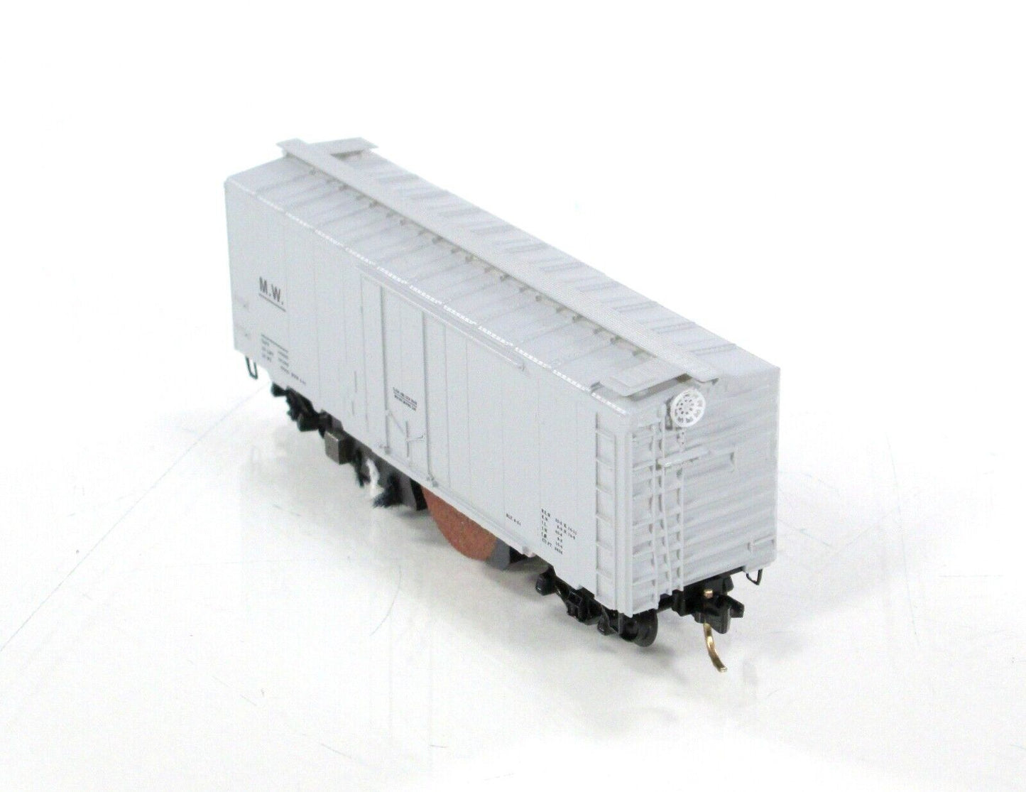N Scale ***MAINTENANCE of WAY*** Roller Wheel Track Cleaner Car - AZTEC TS1107