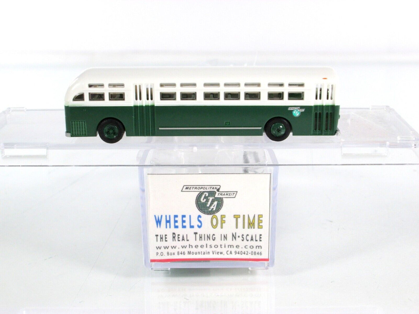 N Scale ***CHICAGO TRANSIT AUTHORITY*** Motor Coach - WHEELS of TIME 90412