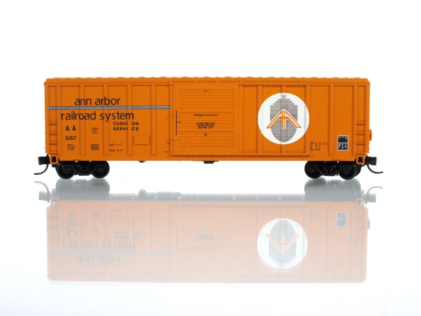 N Scale *ANN ARBOR RAILROAD SYSTEMS* 50' Box Car 4-Set - Fox Valley 8114 **RARE*