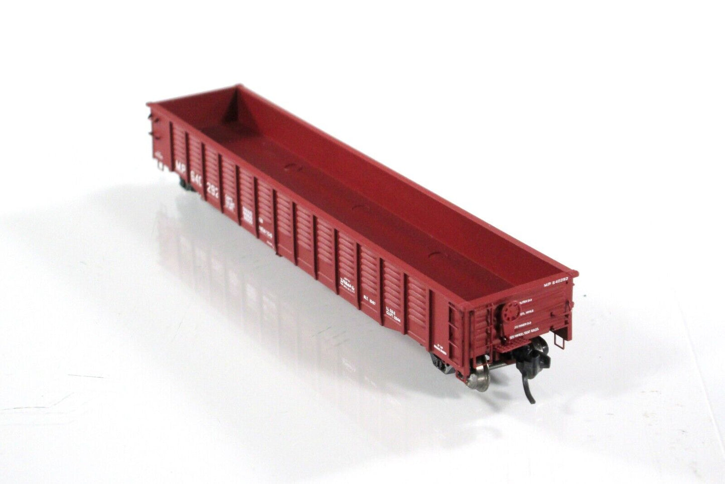 N Scale **MISSOURI PACIFIC** 52' Gondola 3-Car Set - TrainWorx FVM 25203 **RARE