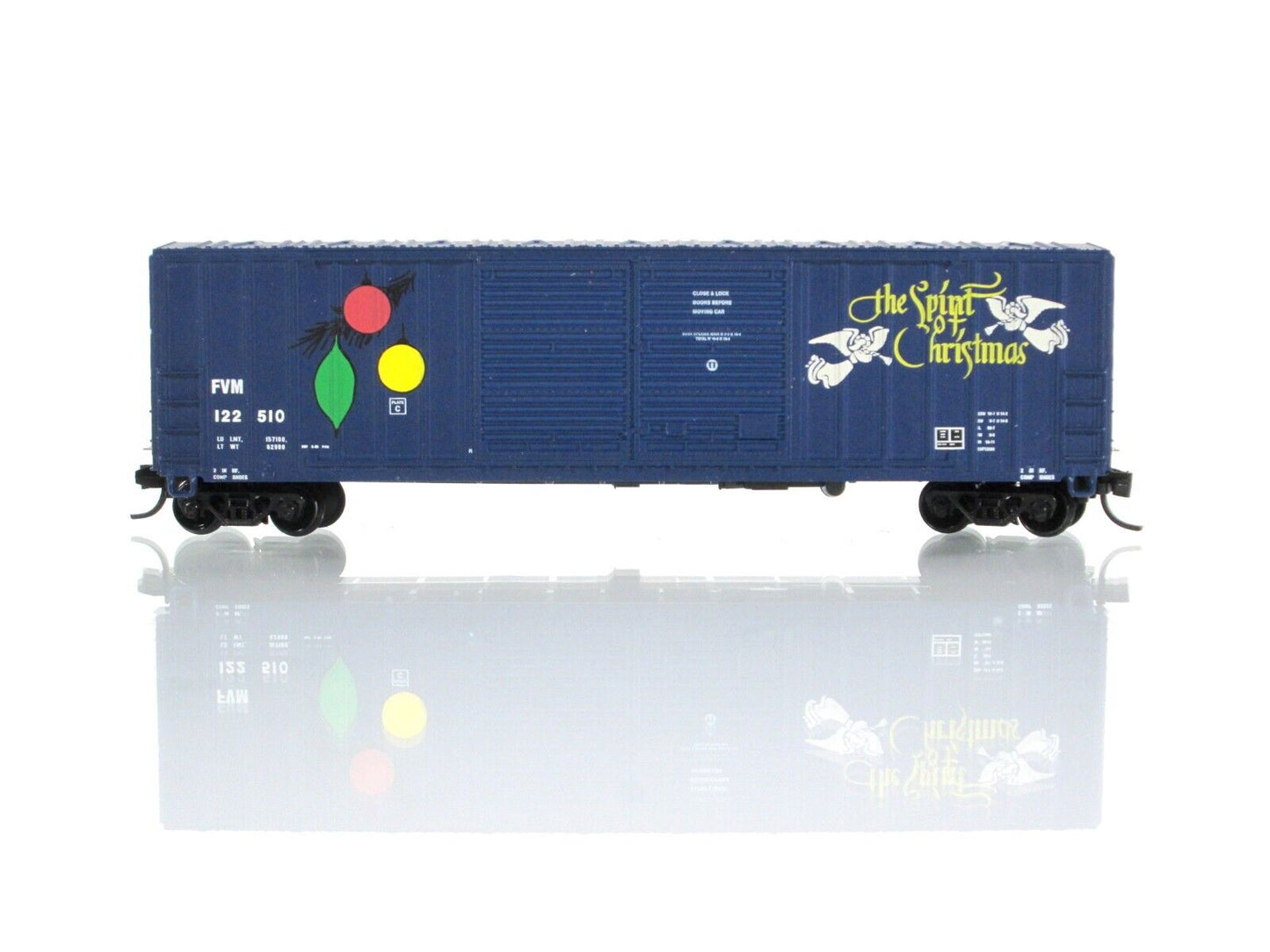 N Scale **The SPIRIT of CHRISTMAS** 2010,  50' Box Car - Fox Valley 8924 **RARE*