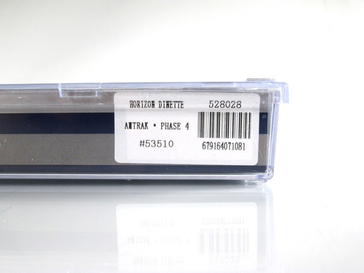 N Scale AMTRAK Phase IV *Horizon* Dinette Car, AMTK 53510 - Rapido TRAINS 528028
