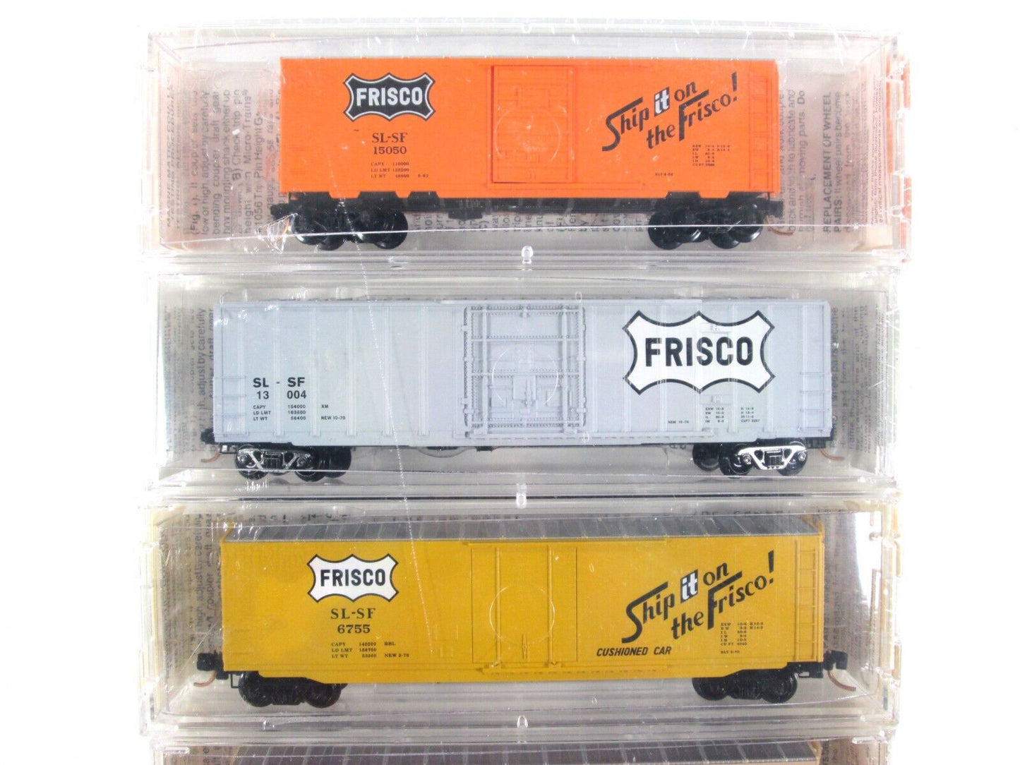 N Scale FRISCO Box Car 5-Pack Set - Micro Trains Special NSC 03-25 **RARE**