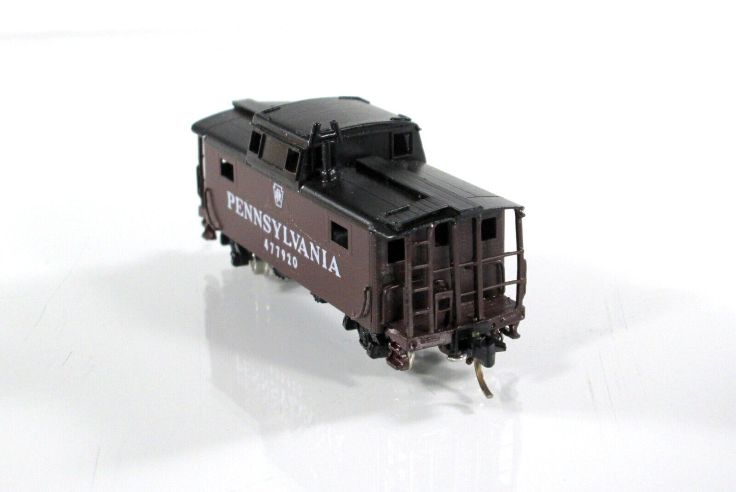 N Scale BRASS Pennsylvania N5B Cabin Car Caboose #477920 - PRECISION / WBM 16516