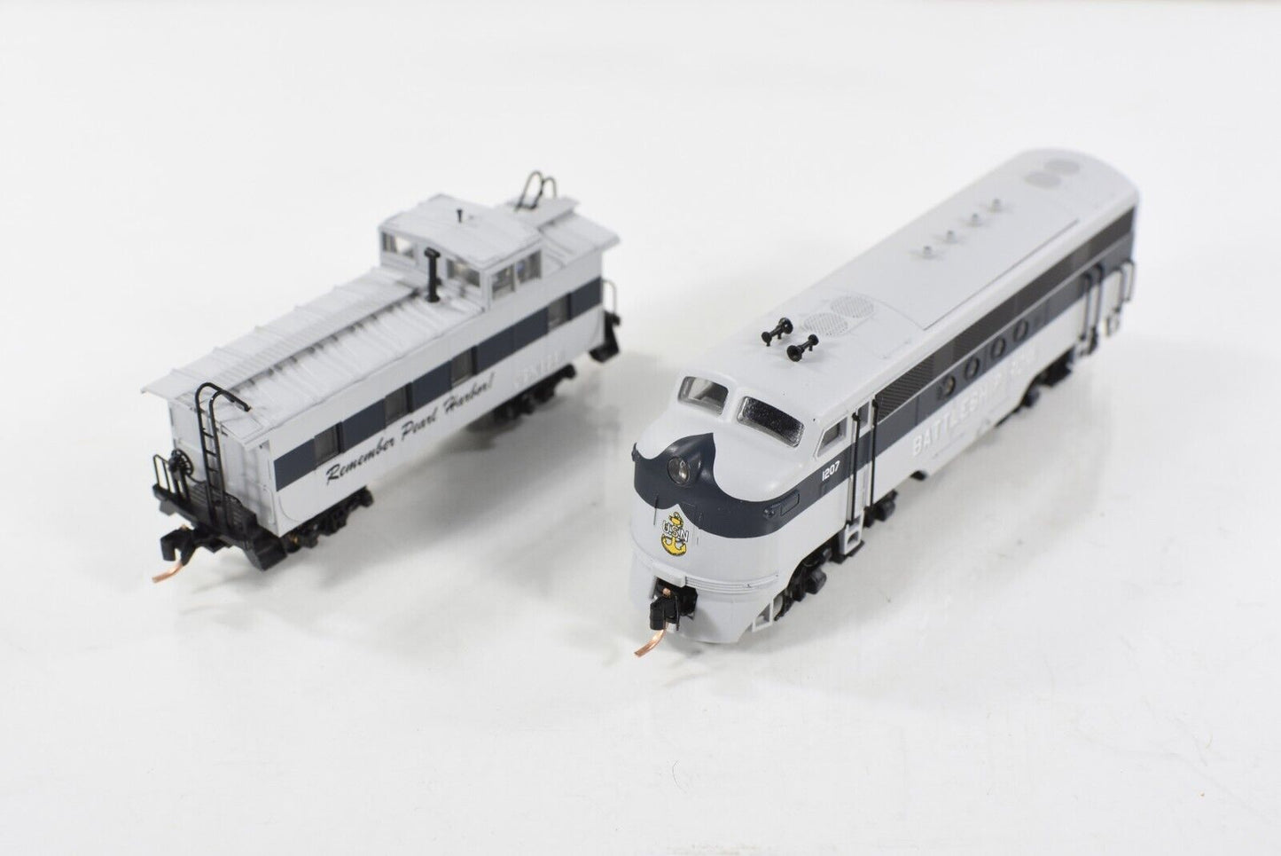 N Scale *PEARL HARBOR* FT A Locomotive & Caboose -Micro Trains 99321051 *DCC Rdy