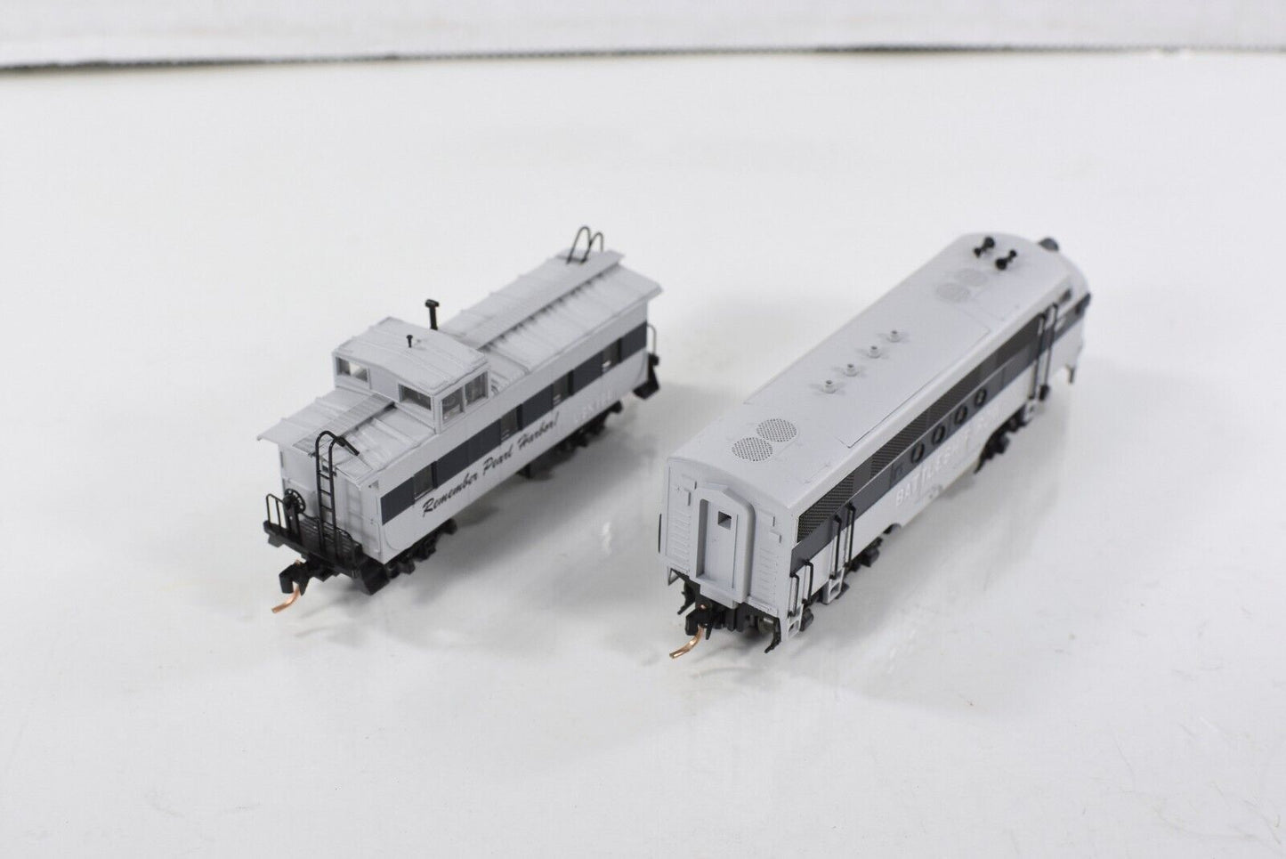 N Scale *PEARL HARBOR* FT A Locomotive & Caboose -Micro Trains 99321051 *DCC Rdy