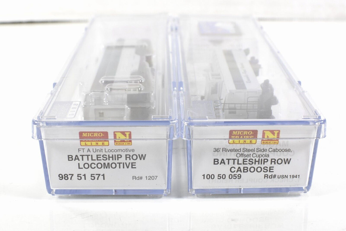 N Scale *PEARL HARBOR* FT A Locomotive & Caboose -Micro Trains 99321051 *DCC Rdy