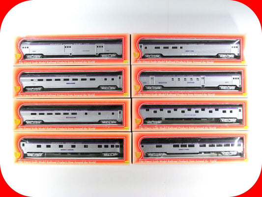 HO Scale ATLANTIC COAST LINE Lightweight Passenger Car 8-Pack Set - IHC 47758