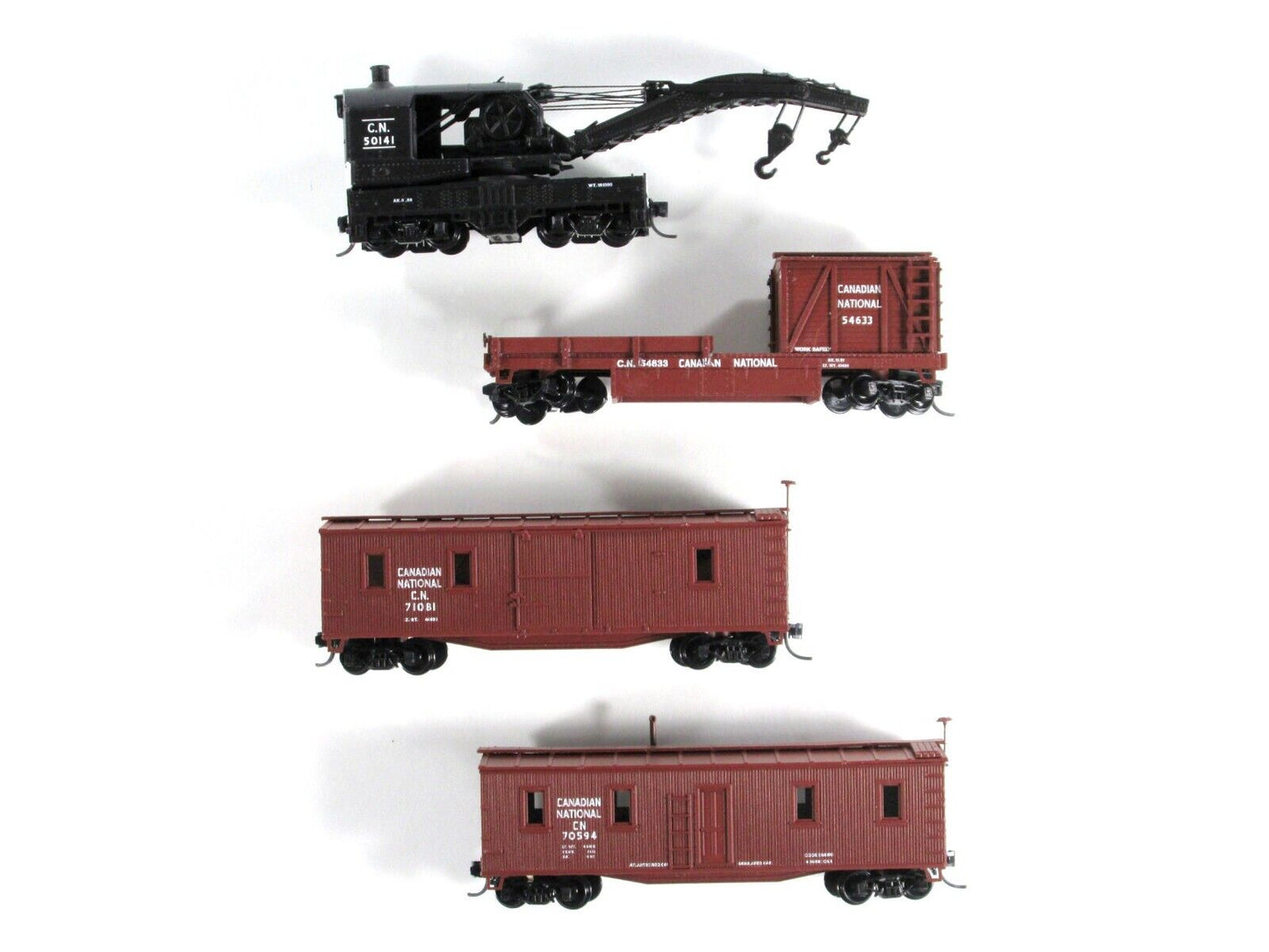 N Scale **CANADIAN NATIONAL** MOW Tichy Train Wreck Set -- Intermountain T650411