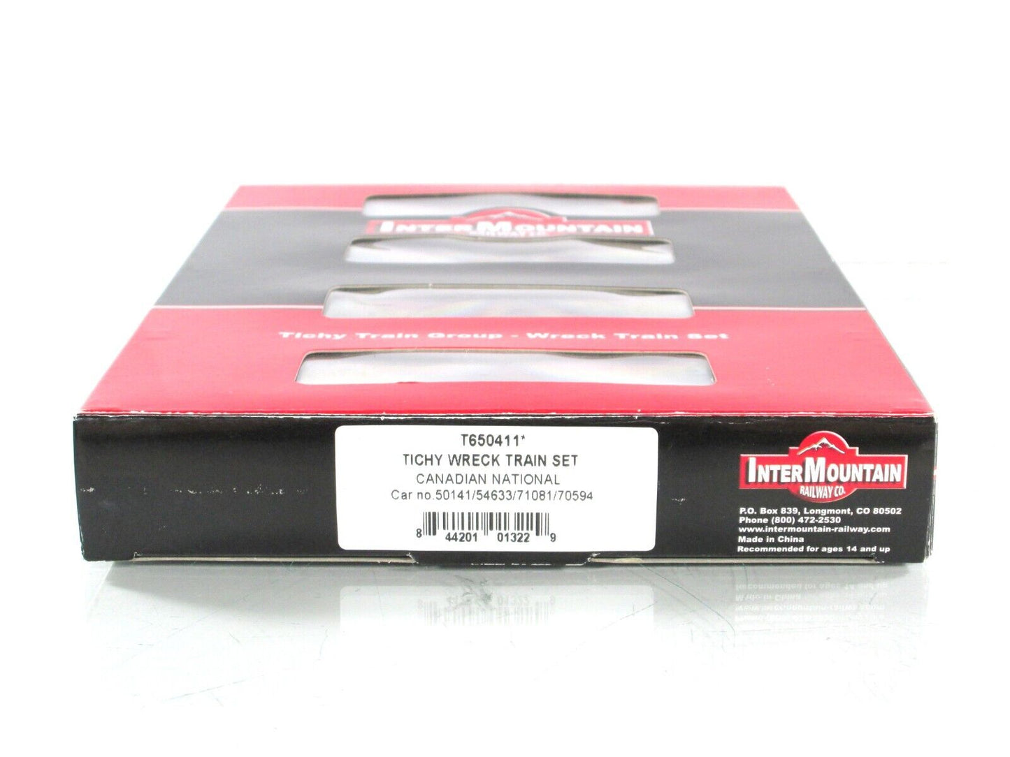 N Scale **CANADIAN NATIONAL** MOW Tichy Train Wreck Set -- Intermountain T650411