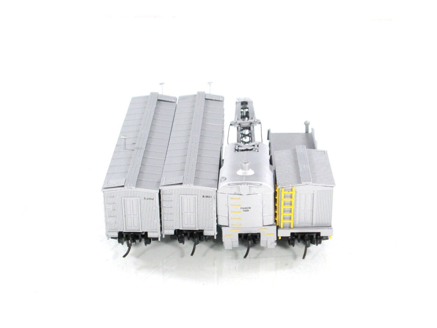 N Scale **DENVER RIO GRANDE** MoW Tichy Train Wreck Set -- Intermountain T650413