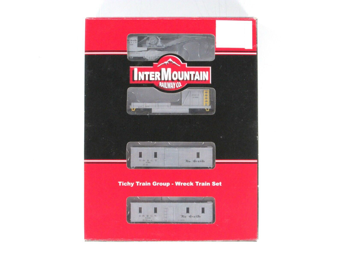 N Scale **DENVER RIO GRANDE** MoW Tichy Train Wreck Set -- Intermountain T650413