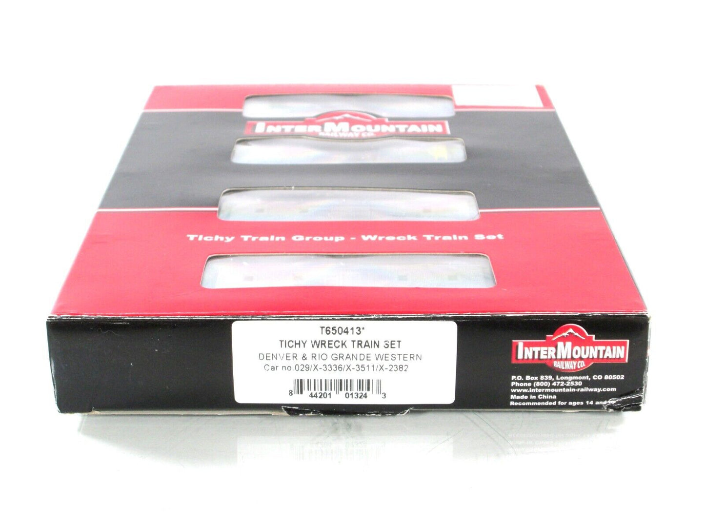 N Scale **DENVER RIO GRANDE** MoW Tichy Train Wreck Set -- Intermountain T650413
