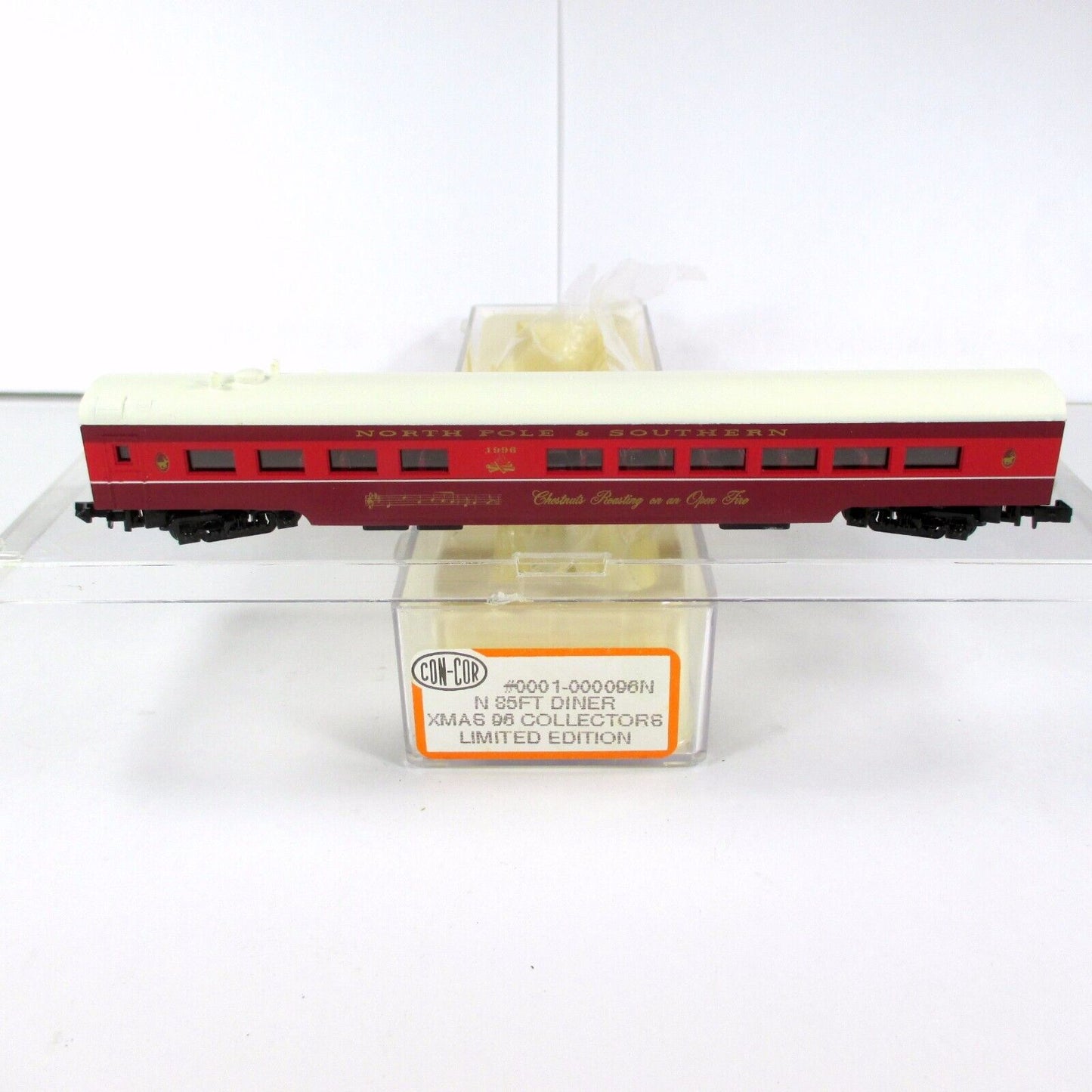 N Scale **NORTH POLE & SOUTHERN** Christmas *CHESTNUTS* 1996 Diner --Con-Cor 96N