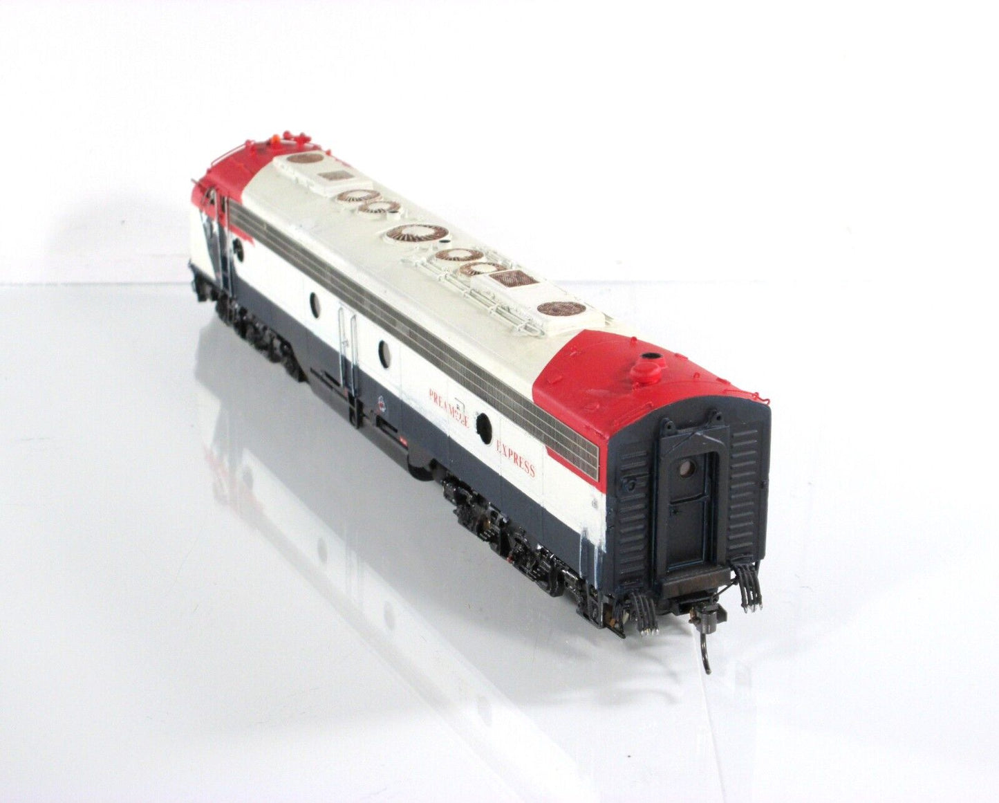 HO Scale BRASS Preamble Express E9A Custom Diesel Locomotive - Overland w/ Sound