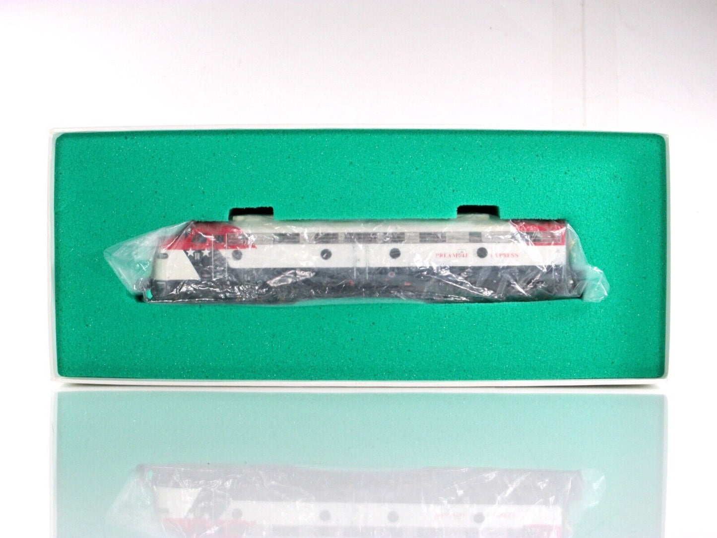 HO Scale BRASS Preamble Express E9A Custom Diesel Locomotive - Overland w/ Sound