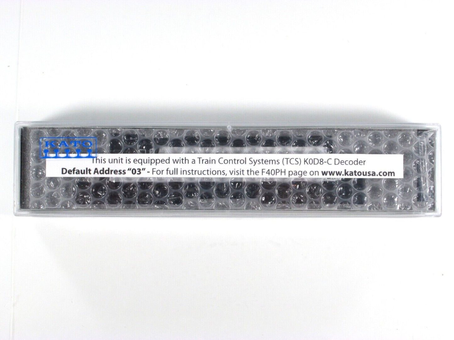N Scale ***AMTRAK*** Phase III EMD F40PH Locomotive #381 -- Kato 176-6107 w/ DCC
