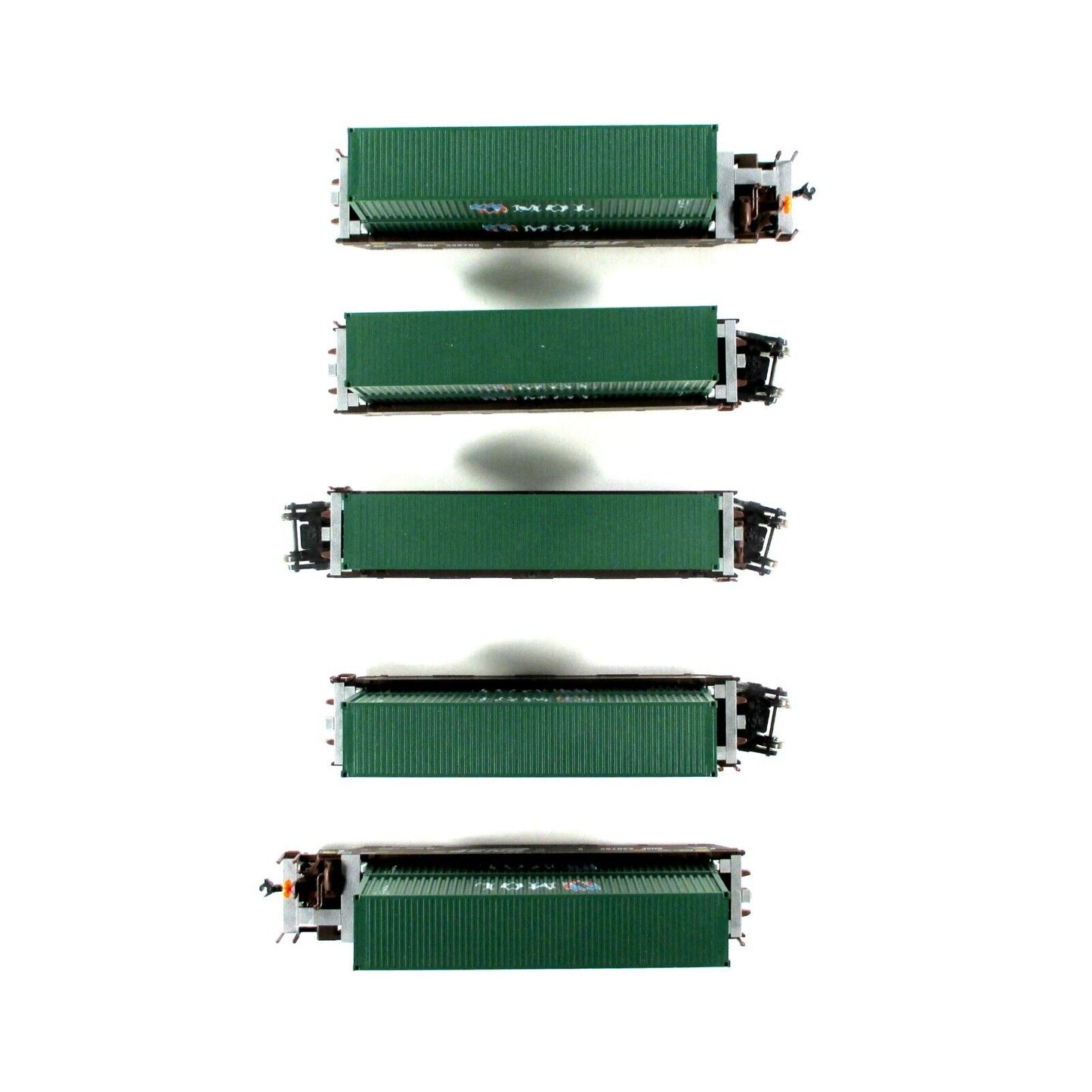 N Scale ***BNSF Swoosh*** Gunderson MAXI 5-Unit Well Car #238782 - Kato 106-6153