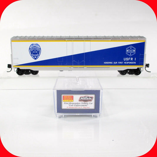 N Scale **FIRST RESPONDERS LAW ENFORCEMENT** Box Car Micro Trains - NSE