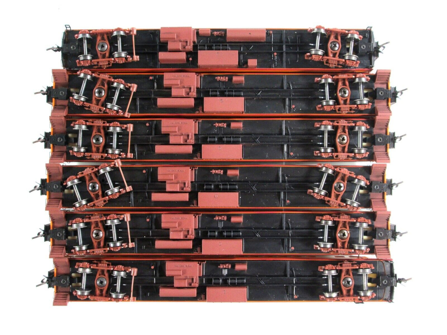 N Scale MILWAUKEE ROAD 1935 HIAWATHA Passenger Car 6-Pack Set, FOX VALLEY 40001